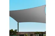 Instahut Shade Sail Cloth Shadecloth Square Sun Canopy 5x6m