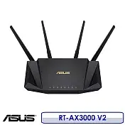 【ASUS 華碩】RT-AX3000 Ai Mesh 雙頻 WiFi 6 無線路由器(分享器)