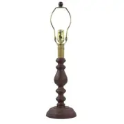 Park Designs Candlestick Lamp 23" Red