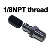 1/8 PCP Quick Head Plug Adapter Male NPT Thread Fitting 3000-5000psi