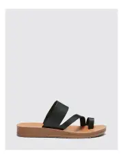 [Novo Shoes] Sabah Slides in Black