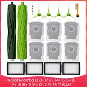 Replacement Parts for IRobot Roomba I3 I3+ I7 I7+ I4+ I5 I5+ J5 J5+ I6 I6+ I8 I8+ I2 J7 E5 E6 E7 I&J As Shown