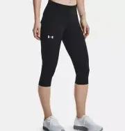 Under Armour Women's UA Fly Fast Capri Legging S Black Sealed Msrp 50$