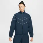 【NIKE】AS W NSW NK WR WVN UV FZ JKT 女 風衣外套 藍色-FV6305480