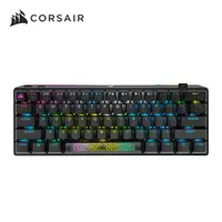 在飛比找PChome24h購物優惠-海盜船CORSAIR K70 PRO MINI 銀軸RGB 