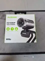 AUSDOM AW615 1080p PC WebCam 12MP with Built-in Mic