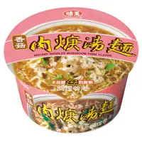 在飛比找momo購物網優惠-【味王】香菇肉羹湯碗麵12入