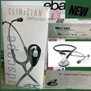 Clinician Stethoscope ADC 612 Platinum Light Green Drk American Diagnostic AFD
