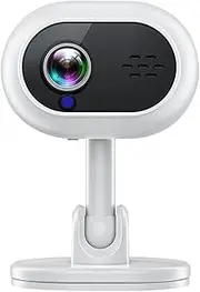 Wireless Security Camera - Monitor Outdoor Security Camera, Wireless Security Camera Outdoor | Hd Smart Camera Indoor with 360° Rotatable Base, Cctv Camera Systems for Home Security