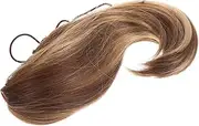 VICASKY Short Wavy Curly Ponytail Hair Extension Wig Synthetic Hair Piece for Women Easy Clip-in Ponytail for Daily Party Cosplay