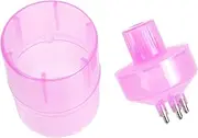 BEBEMOKO Scalp Treatment Bottle Refillable Scalp Massage Applicator for Hair Care Easy Application of Hair Oil and Colorants Transparent Design for Convenient Viewing for Home and Travel