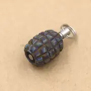 EDC Titanium Alloy Parachute Cord Lanyard Knife Bead Key Chain Pendant DIY Tool