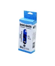 Biogone Dog Poo Bag Home Compostable 20 Bags x 4 Rolls = 80pk
