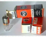 RCA 6HQ5 Vacuum Tubes Made In USA NOS Lot Of 3 +Box