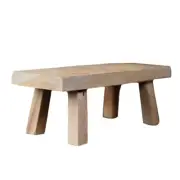 Cliff Cypress Wood Ornaments Crafts Holder Small Doll Chair Stool Office