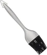 Toyvian Household Silicone Oil Brush Heat Resistant Pastry Brush Tool for BBQ Grilling Baking Lightweight Portable Durable Stainless Steel Design for Outdoor Cooking