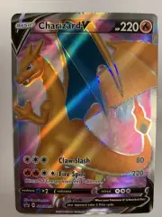 Pokemon Champions Path Charizard V Crimped Error Misprint SWSH050 Promo