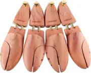 Cedar Shoe Trees for Men, 7.5-14 Sizes Cedar Shoe Trees, 2 Pairs Wooden Shoe Str