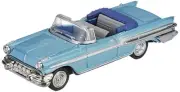 NEWRAY - PONTIAC Bonneville convertible 1957 blue - 1/43 - NEW48013P