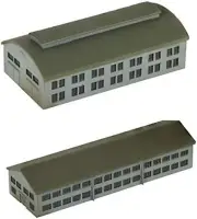Pit road 1/700 Sky Wave Series Army base (warehouses, barracks) plastic model