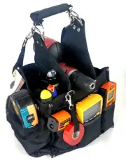 28 Pocket Electrician Tool Carrier w/shoulder strap 600D polyester *NEW*