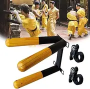 Wing Chun Wooden Dummy, Wall Mounted Dummy for Martial Arts Training, with Spring Arms, Portable Wing Chun Dummy, 2 Models Available, for Tree or Soft Objects (Size : 3 Spring Hands)