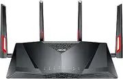 ASUS DSL-AC88U AC3100 Wi-Fi Gigabit Modem Router, Upto 18x Speed Than VDSL2, USB 3.0 for LTE/3G Connection, Media Server for (BT Infinity, YouView, TalkTalk, EE and Plusnet Fibre) - Black
