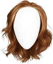 Raquel Welch Director's Pick Should Length Layered Wig With Hand Tied Base by Hairuwear, Petite Average Cap, RL30/27 Rusty Auburn