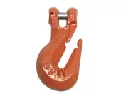 5/8" Grade 100 Clevis Grab Cradle Lifting Hook with Pins for Rigging Towing