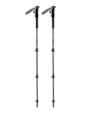 Gabel Escape Carbon Tour Trekking Poles - Black/Grey - 65-142cm