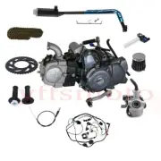 Lifan 125cc Kick Start Engine Motor Exhaust Pipe for Mini CRF50 CL70 CT90 Z50 AU