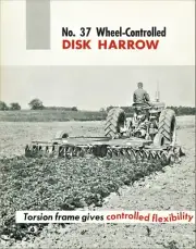 IH McCormick No. 37 Wheel-Controlled Disk Harrow Torsion Frame Sales Brochure