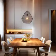 Mesh Pendant Light Large in Black