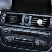 For general purpose Stick On Clock Illuminated Dashboard Decor Tiny Car comfy