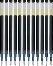 PILOT Pen G2 Gel Ink Refills for Rolling Ball Pens, Ultra Fine Point, 0.38mm, Black Ink, 12-Pack
