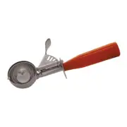 Winco ICD24 1 3/4 oz Red Disher No. 24