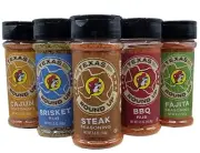 Buc-ee's Seasonings Set Cajun Seasoning,Brisket Seasoning, Fajita,Barbecue,steak