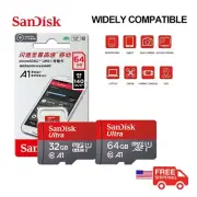 SanDisk Micro SD Card 32GB 64GB TF Class 10 for Smartphones Tablets Camera