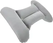 BESPORTBLE Automatic Inflatable Lumbar Support Pillow Portable Travel Cushion for Airplane Car Seat Office Chair Recliner Air Pressure Comfortable Back Support for Outdoor Travel Camping