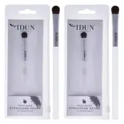 Idun Minerals Precision Eyeshadow Brush - 013 - Pack of 2 For Women 1 Pc Brush