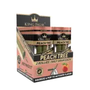 King Palm Peach Tree 2 Rollie Rolls Display Box (20 Units Per Display)