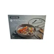 Tramontina Ceramic Nonstick All In One Plus Pan 7 Piece Set Light Grey NEW