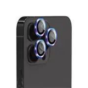 EFM Camera Lens Screen Armour for iPhone 15 Pro/15 Pro Max - 6.1" and 6.7" - Rainbow