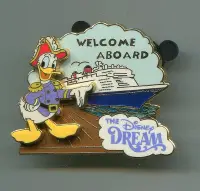 在飛比找Yahoo!奇摩拍賣優惠-迪士尼 迪斯尼 徽章 - DCL 郵輪 唐老鴨 歡迎上船