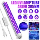 365/395nm UV Black Light Strip Ultraviolet Tube Bar Disco Party Fluorescent Lamp