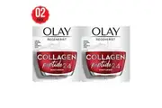 Olay Regenerist Collagen Peptide24 Moisturiser 2 x 50g
