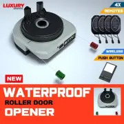 RITROX Waterproof Roller/Rolling Garage Door Opener Motor 4x Remote Control New