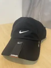 NIKE FeatherLight Unisex Cap Hat Dri-Fit Running Tennis Golf 595510 010 Black