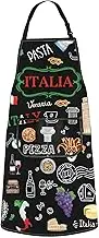 G2TUP Italian Kitchen Apron - Cooking Apron for Italian Chefs & Themed Aprons