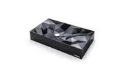 STERNHAGEN Kristall Sani-Quartz Bathroom Basin - Geometric - Above Counter Top - 715 x 415mm Satin Black